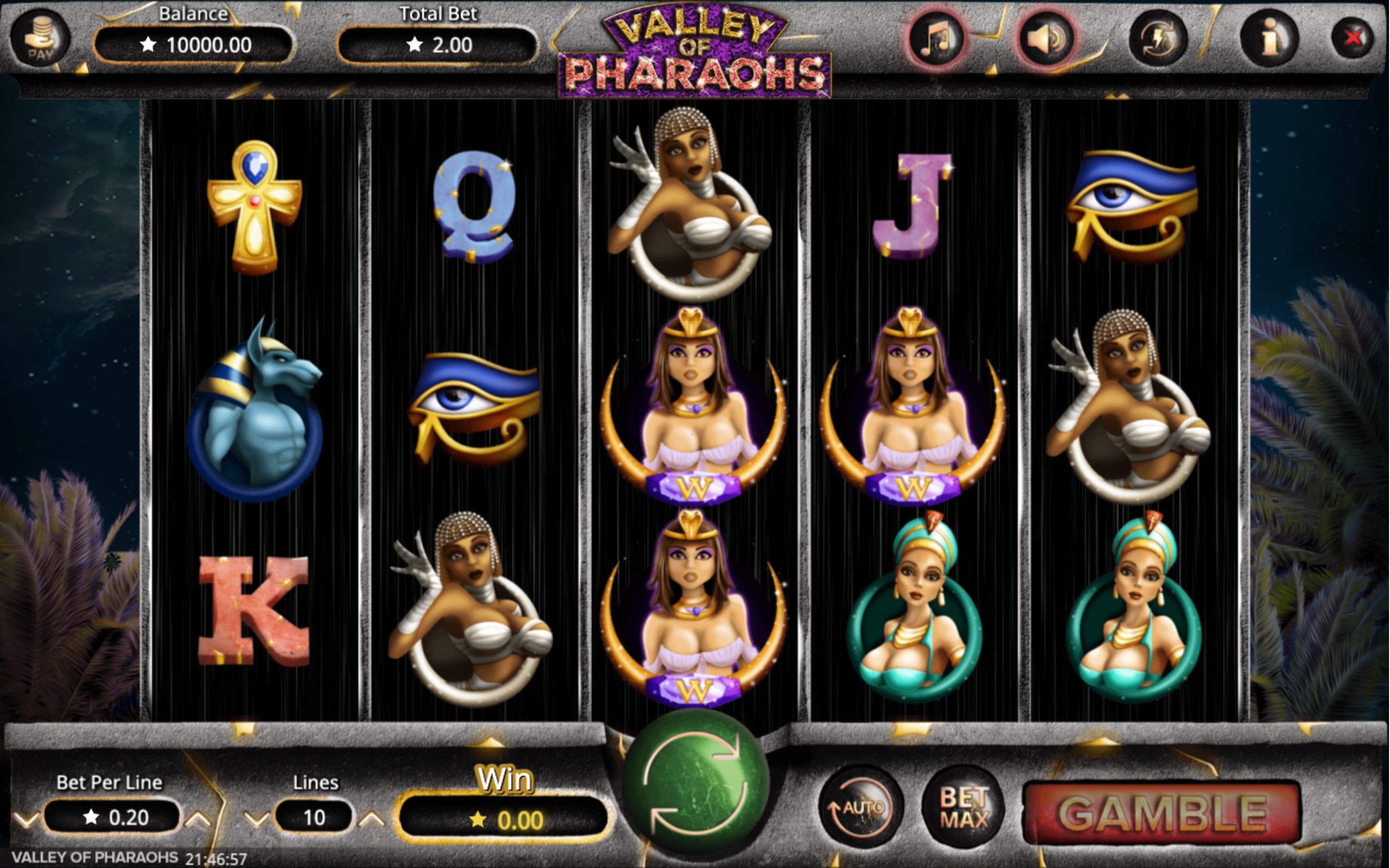 Valley of Pharaohs - Booming Games
